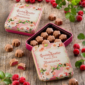 Amatller Milk Chocolate Raspberry Pralines