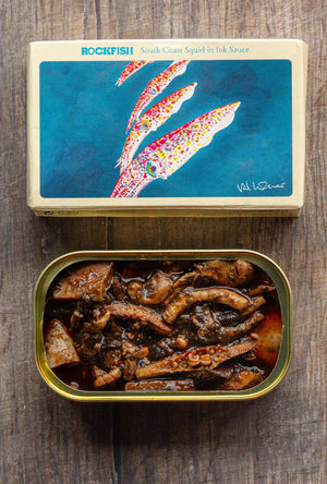 Rockfish / El Viejo Pescador - Tinned Squid in Ink