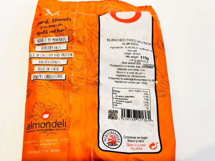 Almondeli Smoked Valencia Almonds