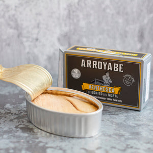 Arroyabe Ventresca de Bonito (White Tuna Belly) 111g Tin