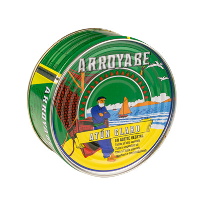 Arroyabe Atún Claro Sunflower Oil 1kg Tin