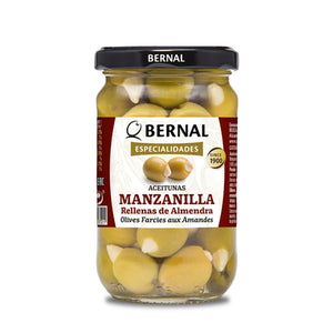 Gourmet Manzanilla Olives Stuffed with Almonds