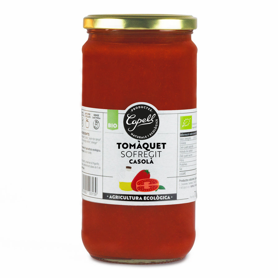 Jar of tomato sauce