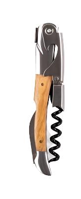 Olivewood handled Sommelier Corkscrew