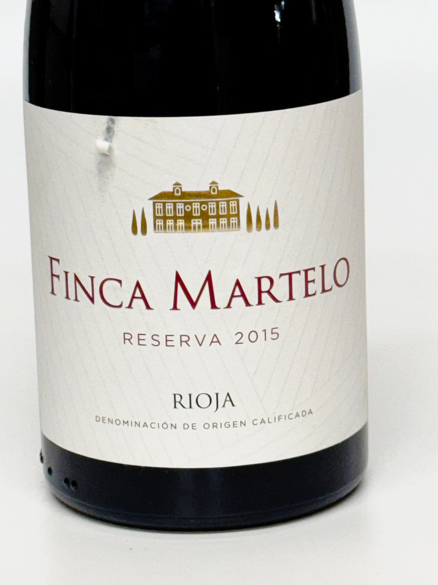 Torre de Ora, Finca Martelo 2015 - rich plummy vintage red wine from Alta Rioja