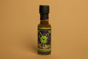 Hot green tomatillo sauce 