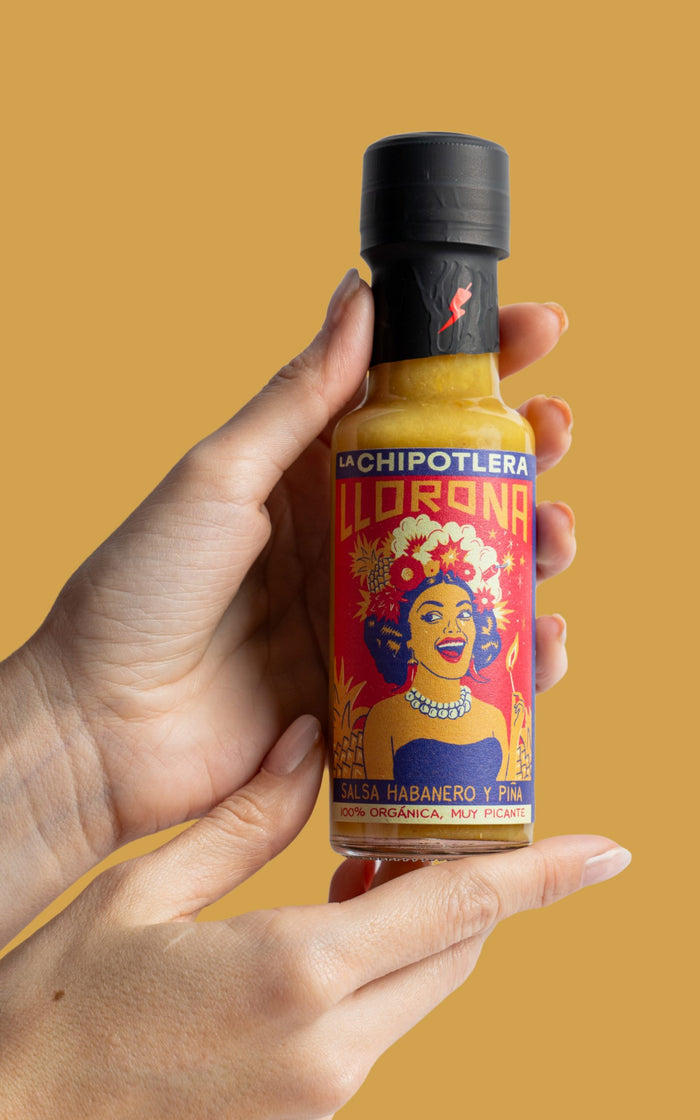 La Chipotlera Salsa Llorona - Pineapple and Habanero Chilli Sauce