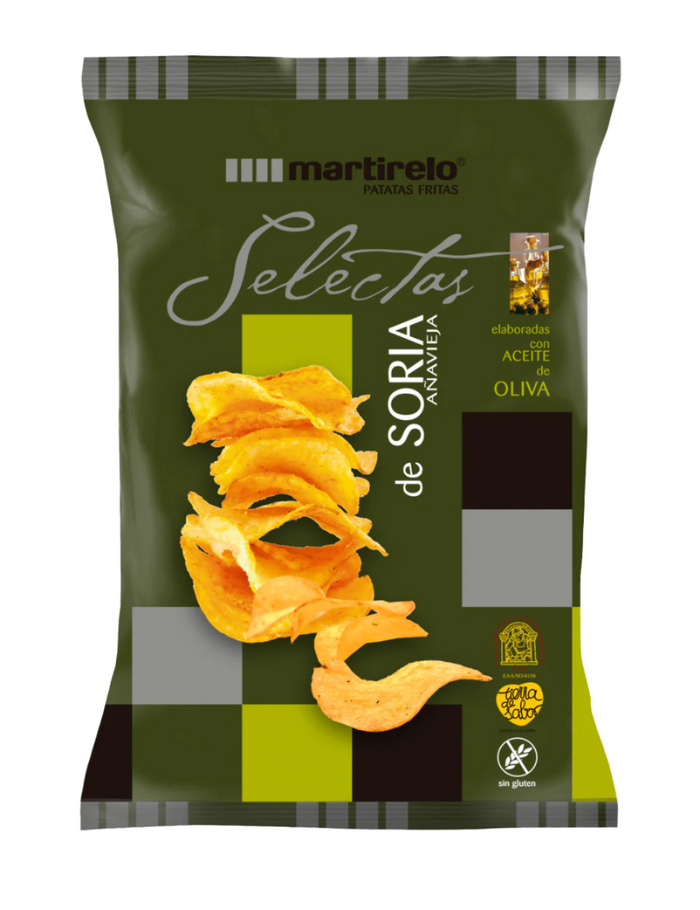 Packet of Olive Oil Crisps