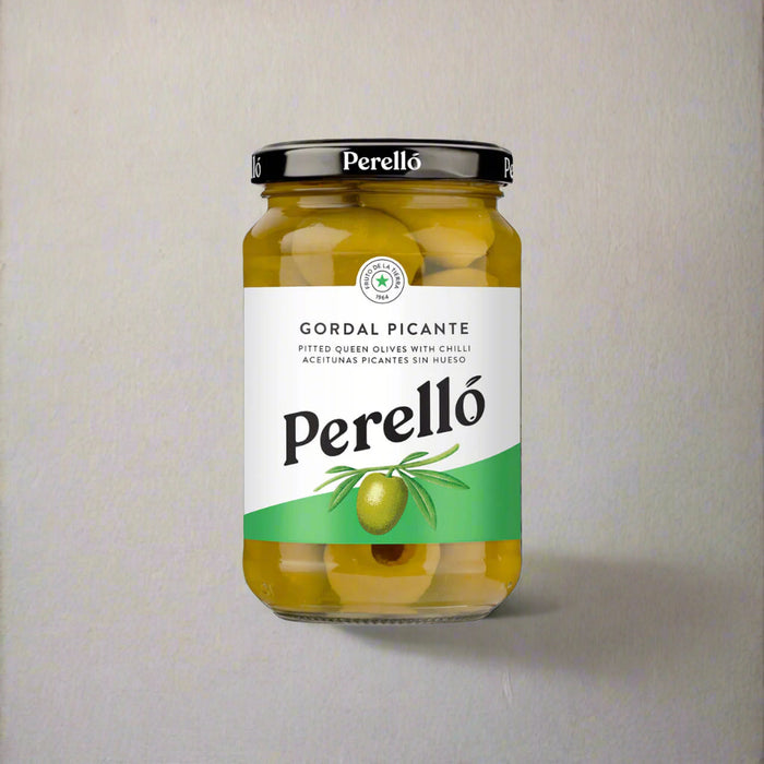 Gordal Spicy Pitted Olives Jar
