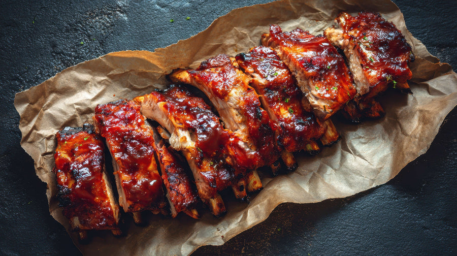 Piglet Ribs Segovian Piglet Ribs with Sherry and Garlic - Costillas de Cochinillo ...