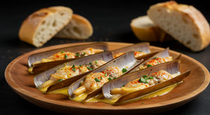 Galician Razor Clams - Navajas (Frozen) - 300g