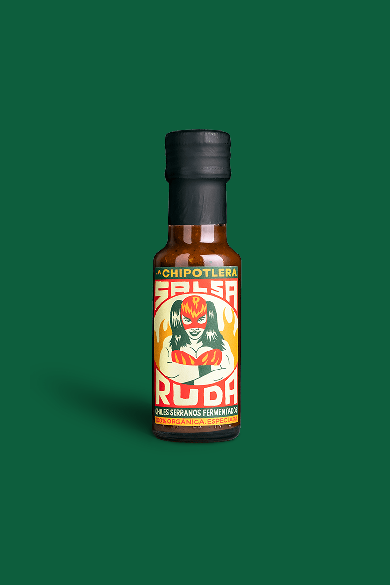 La Chipotlera Salsa Ruda - Hot Chilli Sauce