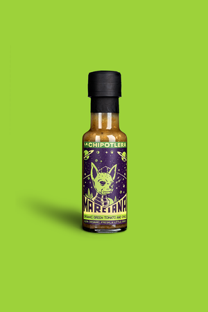 La Chipotlera Salsa Marciana - Mild Green Tomatillo and Chili Sauce