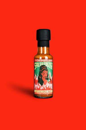 125ml bottle hot chilli salsa forgosa