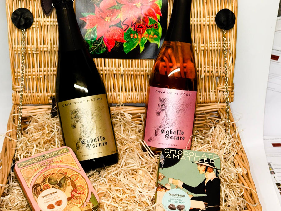 Delux Cava and Chocolates Special Gift
