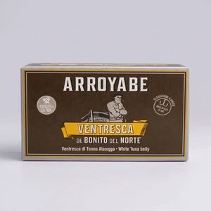Arroyabe Ventresca de Bonito (White Tuna Belly) 111g Tin