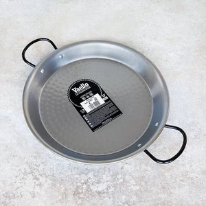 Vaello Polished Steel 30cm Paella Pan