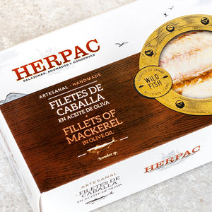 Herpac Mackerel Fillets in Olive Oil