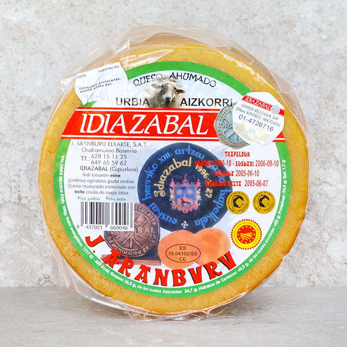 J. Aranburu Smoked Idiazabal Cheese 1Kg