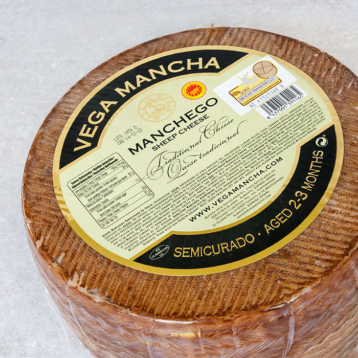 Vega Mancha Semicured Machego Cheese 3Kg